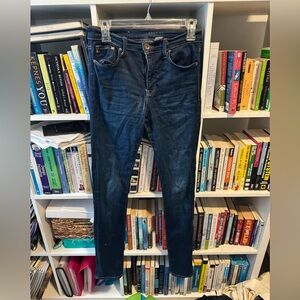 H&M - Shaping dark blue skinny jeans